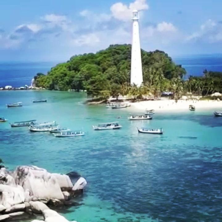 Belitung Backpacker Apartment Tanjung Pandan Exterior foto
